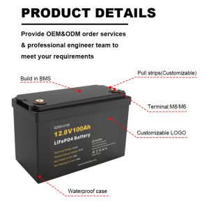 LiFePo4 Lead Acid Replacement Battery 12V 300AH Lithium Ion Battery