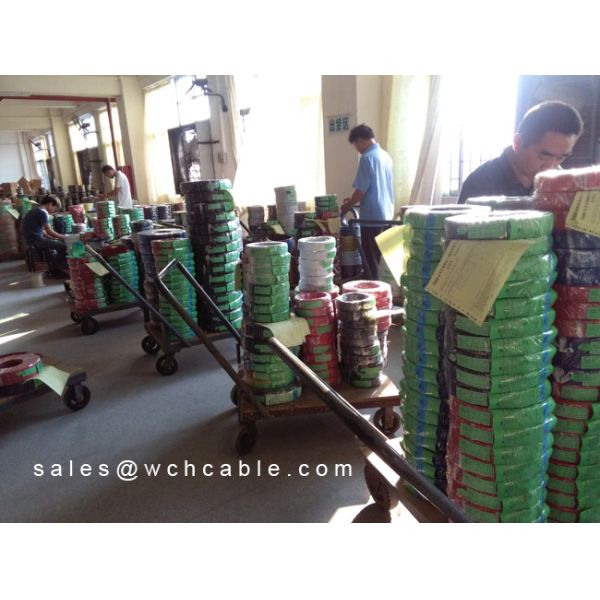 300V Crane Machine Flexible TPE Cable UL20139, UL20626, UL20820, UL21484 Suitable For Spiral Coiling