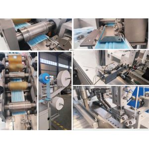 AC220V 140pcs/Min Disposable Non Woven Face Mask Making Machine