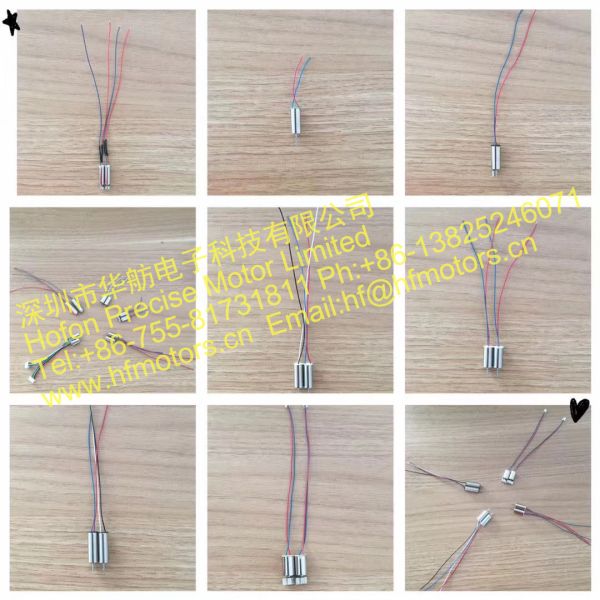 Metal brush 1.5V 3V 33000RPM 4mm Coreless DC Motor