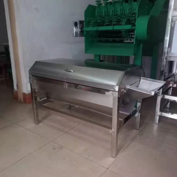 Automatic Roasting Peanut Machine 120KG/H Cashew Nut Shelling Machine