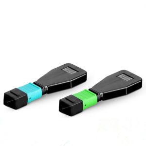 China Singlemode OM3 OM4 Fiber Optic MPO MTP Loopback on sale