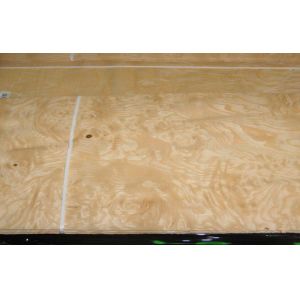 Construction Walnut Burl Wood Veneer Yellow With 0.50mm Thickness