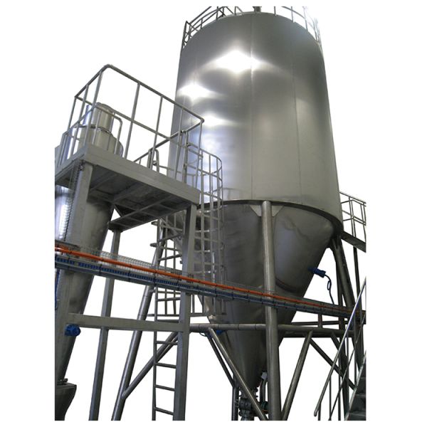 Gum Powder Spray Drying Machine For Blood Plasma Milk High Safety Level