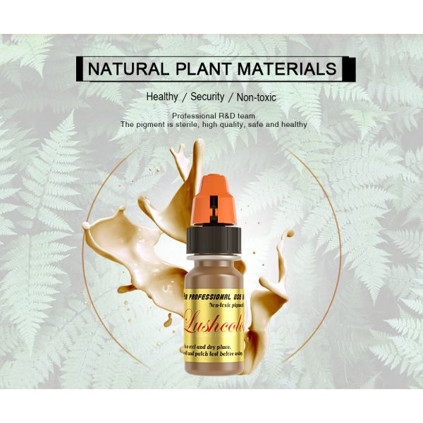 Liquid Organic Microblading Pigments For Semi PMU Microblading Eyebrow Tattoo