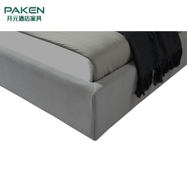 Customize Luxury Villa Furniture Bedroom Furniture & Popular Design Concise Style Bed