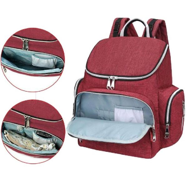 Multifunction Oxford Baby Diaper Bag Backpack With Changing Pad