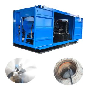 Quality 145kw Diesel Driven Sewerage Pipe Cleaning Machine 100-1200mm Drainage Pipeline Cleaning Equipment for sale