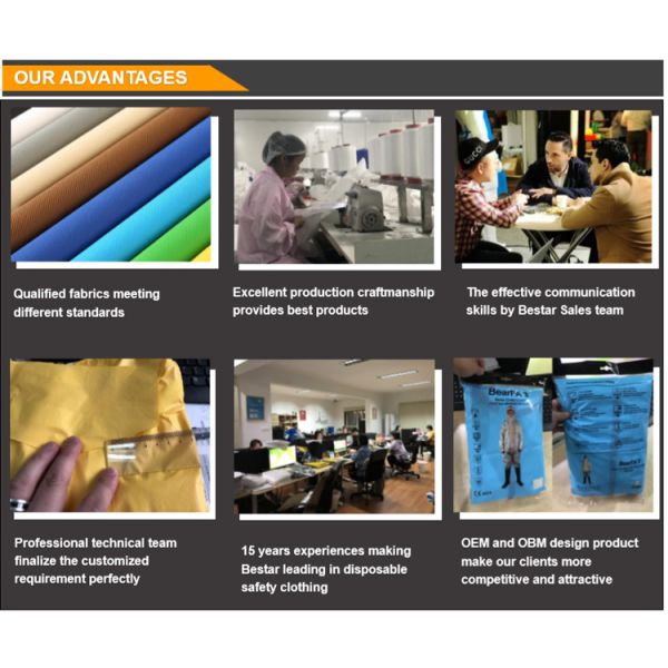 Soft 30gsm SPP Disposable Head Bands Nonwoven Facial Hair Band