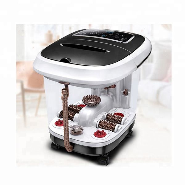 Wireless Control Automatic Foot Massage Bath Machine Thermalstat And Rolling PTC Heating