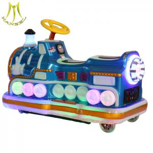 China Hansel  wholesale battery powered motorcycle kids mini electric motor train amusement park ride on sale