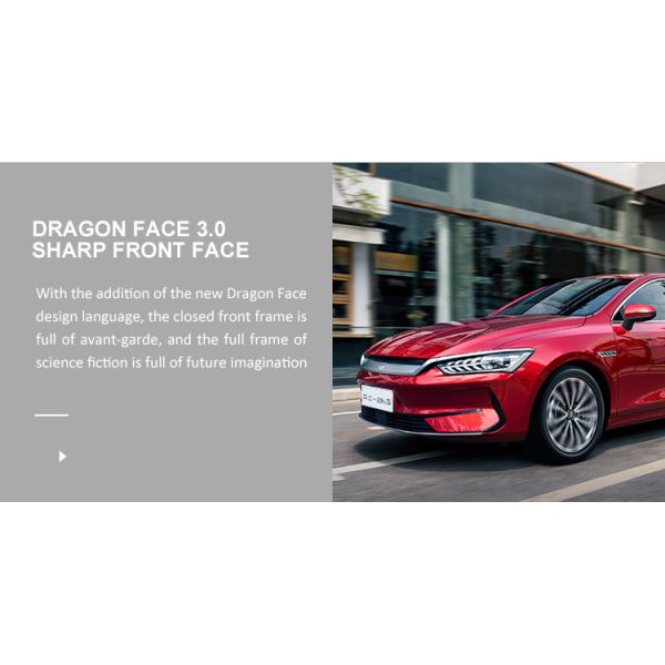 500KM BYD Qin Plus EV Electric Car For Adults Fast 0.5H