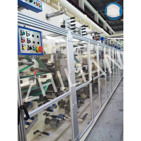 Elastic Ribbon Breast Pad Machine 600 pcs /min 1200 pcs /min