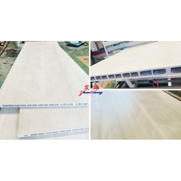 Efficient And Energy Saving Plastic Board Extrusion Machine PVC Door Board Smooth And Flat