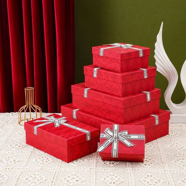 Rigid Cardboard Paper Packaging Carton Box, Luxury Apparel and Shoes Gift Box