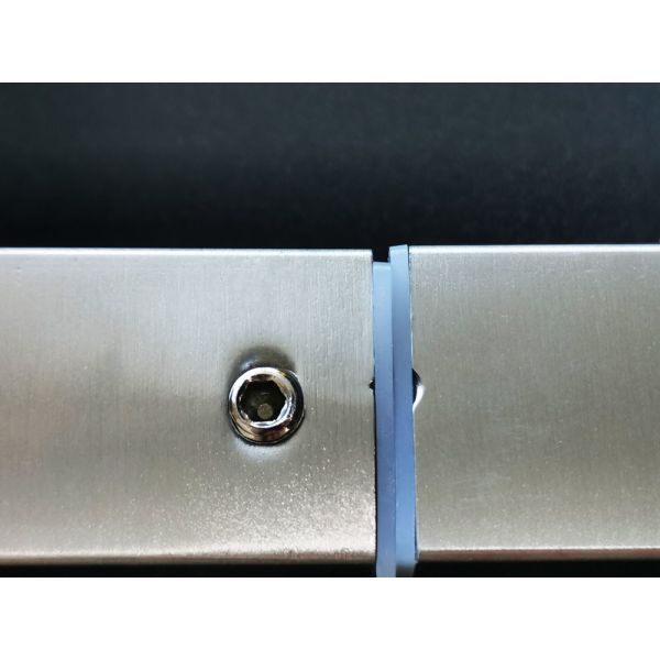 Stainless Steel Pull Push Door Window Handles Silver Latch For Bathroom