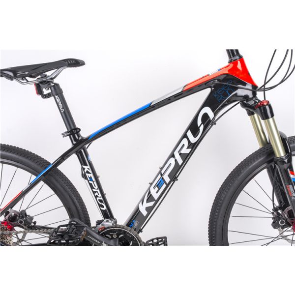 26/27.5 inch carbon fiber moutain bike MTB with Shimano 27/30 speed shifting system