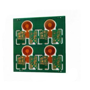2 Layers FPC FR4 2u" ENIG Polyimide Flex PCB