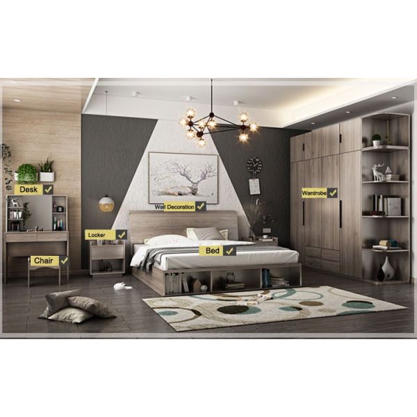 E1 Glue Poplar Core White Faced Plywood Sheets For Furniture