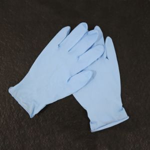 Oil Proof 22mil Nitrile Disposable Exam Gloves