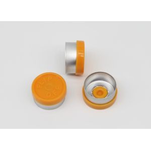 Wholesale 13mm Orange Pharmaceutical Aluminum Plastic Combination Cap