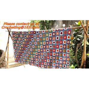 Crochet Afghan Throw Blanket Handmade, table cover, handmade crochet, blanket,