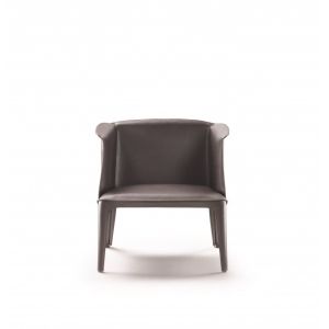 Quality Lavish ISABEL Fiberglass Lounge Chair With Soft Cushions And Armrests for sale