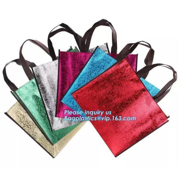 Newest promotional pp laminated non woven thermal lunch bags, Cheap Price Tote Shopping Non Woven Bag, bagease, package