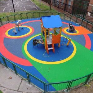 China Plastic Cutting Recycled EPDM Granules For Kindergarten Playground Surfacing on sale