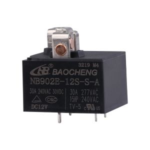 Quality PCB Mount M4 Bolt 30A Power Relay 1 Form A NB902E-12S-S-A 12V 4 Pin Relay for sale