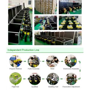 Fish Feeder Spread Agricultural Spray Drone ROHS Farm Drone Sprayer