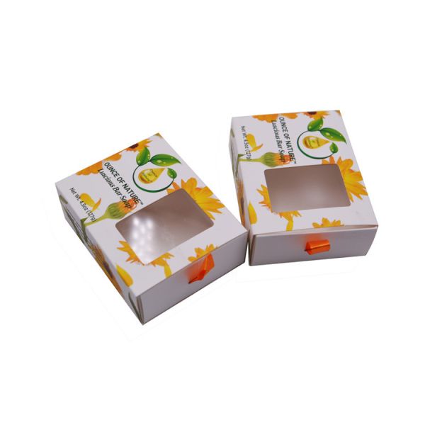 Waterproof Biodegradable Kraft Paper Box Packaging Soap Packaging Paper Box