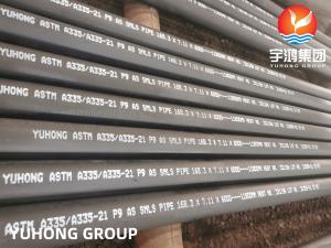 Quality ASTM A335 Seamless P9 Ferritic Alloy Steel Boiler Pipe for sale