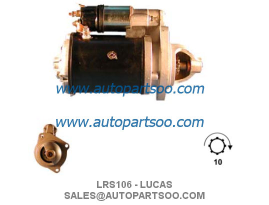 LRS708 LRS899 - LUCAS Starter Motor 12V 0.8KW 9T MOTORES DE ARRANQUE
