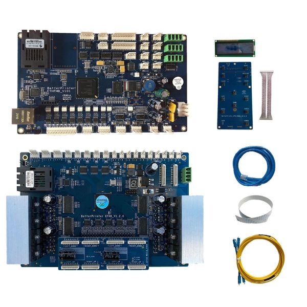 Network Port 4720 Double Head Inkjet Board for Photo Printer UV Flatbed Printer