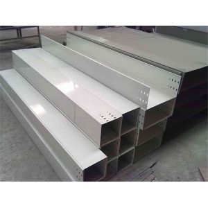 China Silver Ventilated Cable Tray And Cable Ladder Galvanized Steel on sale