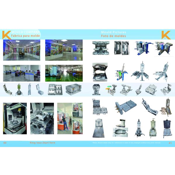 PVC Rain Boots Mould Steel Plastic Shoe Mould For PVC Rain Boot Machine