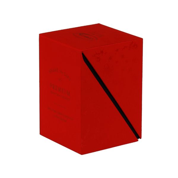 Exquisite Handmade Luxury Cardboard Honey Jar Packaging Box with Free Design PDF File