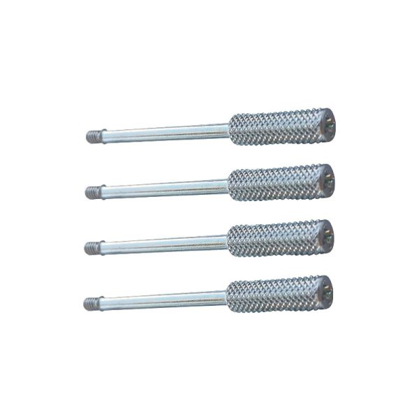 Carbon Steel Plated Stainless Steel Thumb Screws #4-40 UNC 49mm