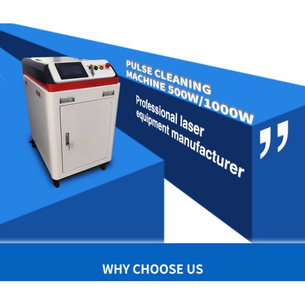 Multifunction Pulse Laser Cleaning Machine 300w 1000w Fiber Laser Metal Cleaner Machine