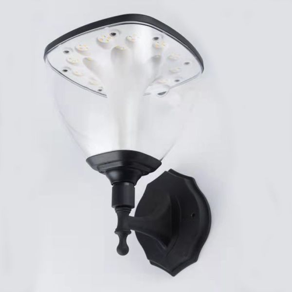 IP65 aluminum material HM Solar Stigma Lamp Solar Wall lamp Solar Lawn lamp solar powered garden lights for garden use