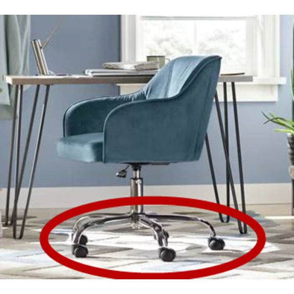 2 inch Polyurethane Chairs casters for carpet