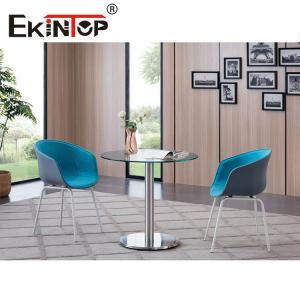 Quality Modern Office Conference Table Glass Desktop For Meeting Training for sale