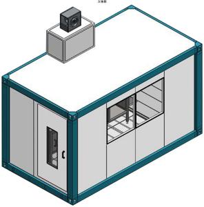 Customizable Paint Mixing Room for Enhanced Workflow Efficiency