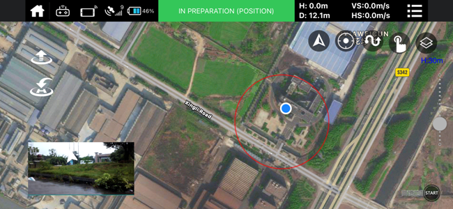 500 Meters 20m/S Aerial Camera Drones , 4K Professional Drone With HD Camera