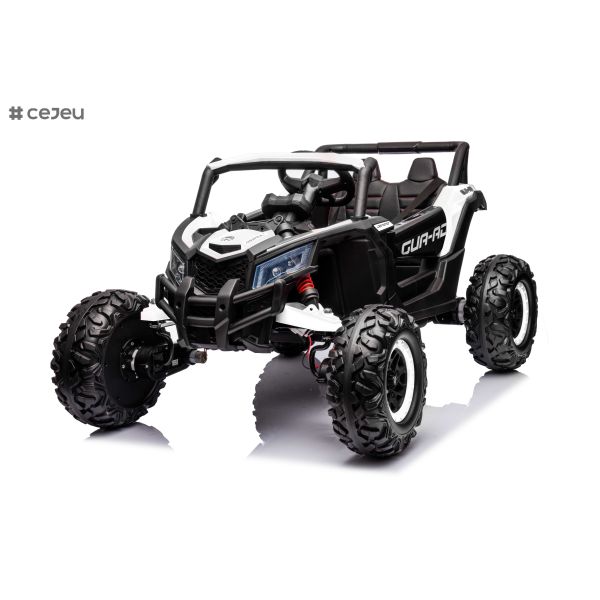 12V Battery Powered Ride on UTV w/ Remote Control, Adjustable Speed & Storage Trunk, Electric Toy Car for Kids
