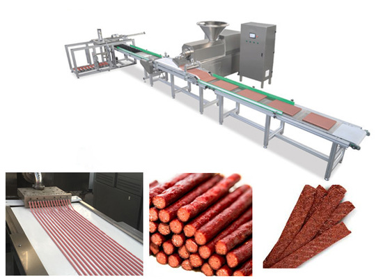 Natural Pure Chicken Meat Strip Processing Line