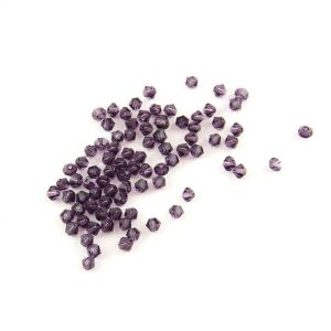 Salable Violet Crystal Parts And Crystal Bicone Beads