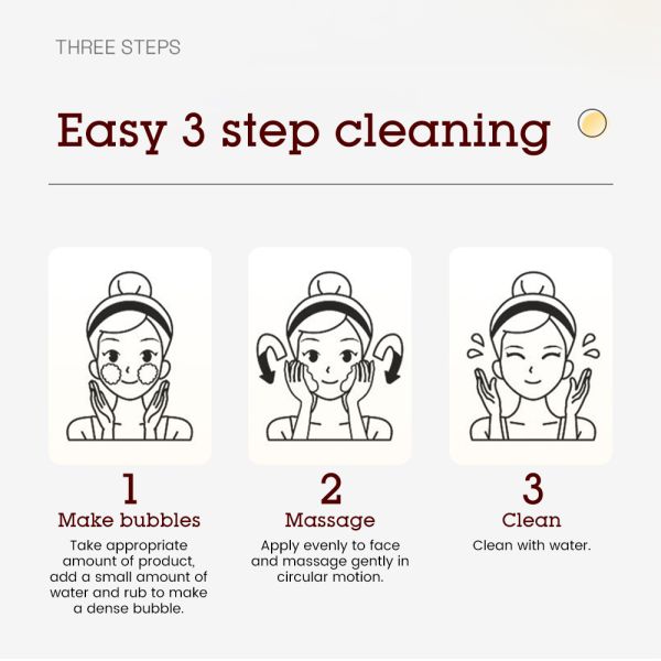 Purifying Foaming Foaming Facial Cleanser Pore Cleanser Gel Niacinamide Face Wash