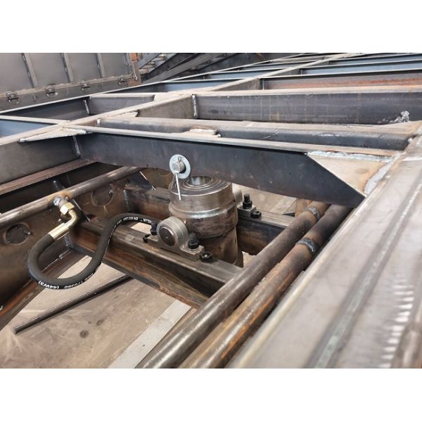 60 Tons 2 Axles Cargo Super Link Semi Trailer Delivery for Sands and Stones